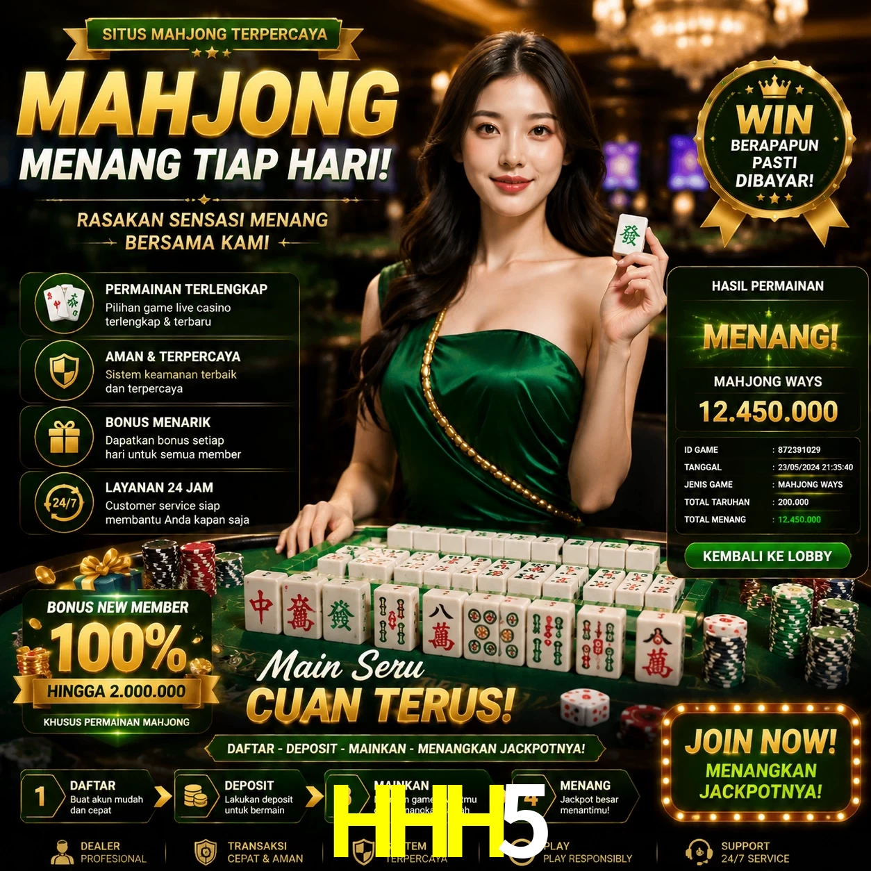 Cashback VIP HHH5 - reembolso semanal